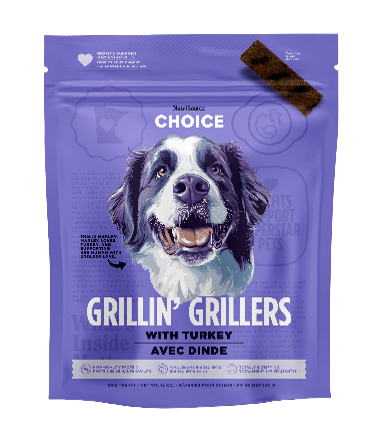 32oz Nutrisource Choice Turkey Grillin' Grillers Dog Treat - Dog/Cat Supplements